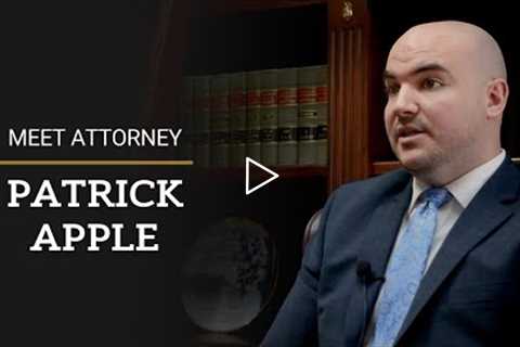 Meet Attorney Patrick Apple, Criminal Defense Attorney in Greensboro, NC