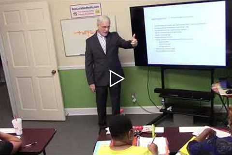 Alabama Real Estate Law part 1 of 2 pre-license class