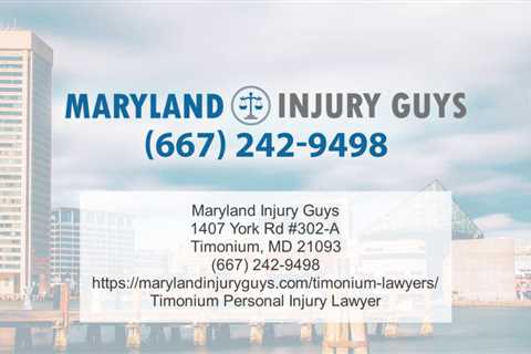 Maryland Injury Guys - Citation Vault