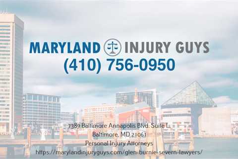 Personal injury lawyer Glen Burnie, MD