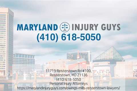 Personal injury lawyer Reisterstown MD