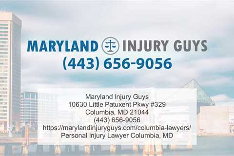 Personal Injury Lawyers Columbia, MD