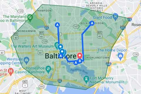 Personal injury lawyer Baltimore MD - Google My Maps