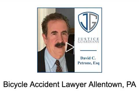 Bicycle Accident Lawyer Allentown, PA - Justice Guardians