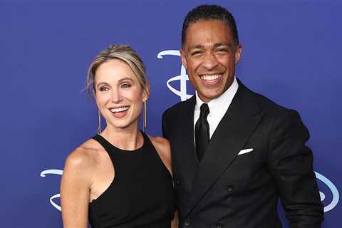 GMA's TJ Holmes and Amy Robach officially out at ABC after affair scandal