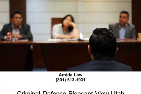 Criminal Defense Pleasant View Utah