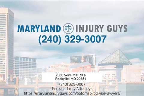 Personal Injury Lawyer Rockville, MD