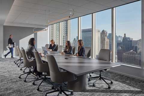 Chicago Law Firm Berger Schatz Ditches Corner Offices For Open Concept Space