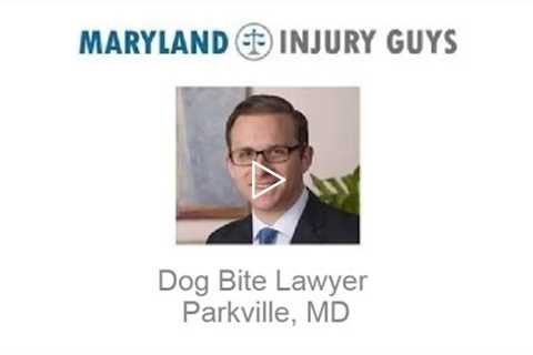 Dog Bite Lawyer Parkville, MD    Maryland Injury Guys