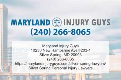 Slip and Fall Lawyer Silver Spring, MD - Maryland Injury Guys 