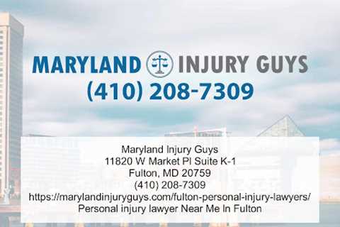 Birth Injury Lawyer Fulton, MD - Maryland Injury Guys