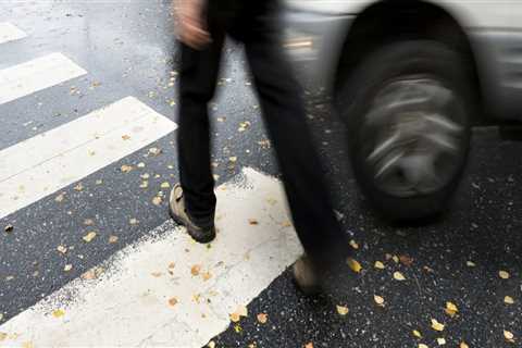 What is the most frequent cause of pedestrian accidents?