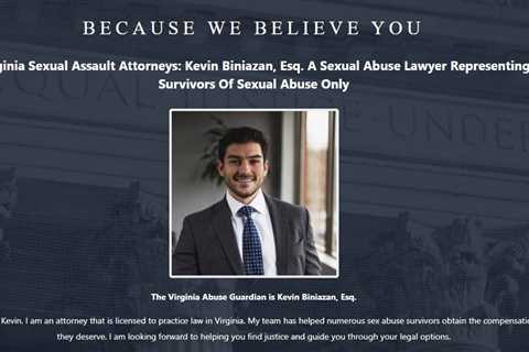 Kevin Biniazan Sexual Assault Lawyer Virginia Beach, VA