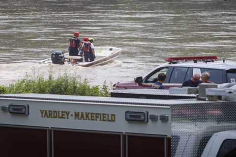 High-water rescue crews save people flooded in Kentucky as death toll rises in northeast US