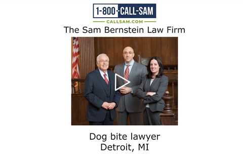 Dog bite lawyer Detroit, MI - The Sam Bernstein Law Firm