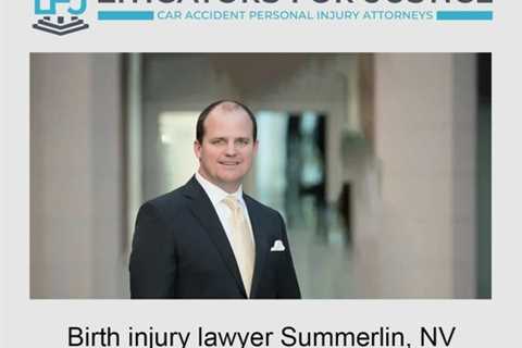 Birth injury lawyer Summerlin, NV