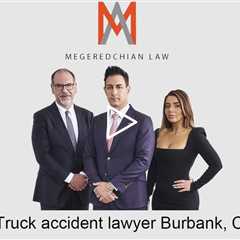 Truck accident lawyer Burbank, CA - Megeredchian Law