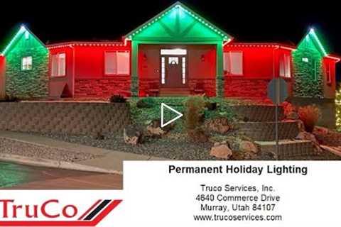 Holiday Lights Washington Terrace Utah - Truco Services Inc