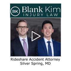 Rideshare Accident Attorney Silver Spring, MD - Blank Kim Injury Law