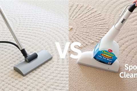 Carpet Cleaner Vs Spot Cleaner