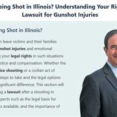 Can I sue for being shot in Illinois - Michael Haggard - Haggard Crime Victim Attorneys