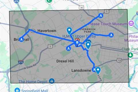 Slip and fall attorney Delaware County PA - Google My Maps