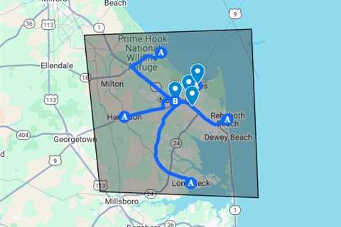 Uber / Lyft Rideshare Accident Attorney Lewes, DE - Google My Maps