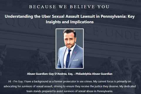 Uber Abuse Lawyer PA