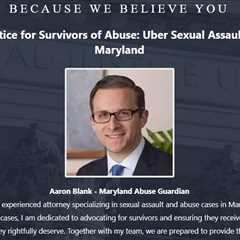 Uber Abuse Lawyer MD