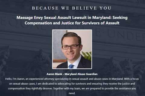 Massage Envy Abuse Lawyer MD