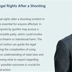 Can I Sue For Being Shot in Wisconsin