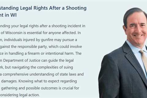 Can I Sue For Being Shot in Wisconsin