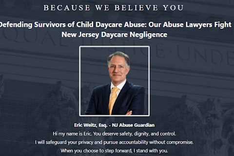 Daycare Abuse Lawyer Eric Weitz New Jersey · Thursday, Oct 2 📸