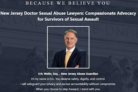 Doctor Sexual Abuse Lawyer NJ Eric Weitz · Friday, Oct 3 📸