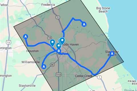 Pedestrian accident lawsuits Milford, DE - Google My Maps