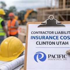 Contractor Liability Insurance Cost Clinton Utah