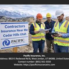 Contractors Insurance Near Me Cedar Hills Utah