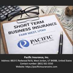 Short Term Business Insurance Farr West Utah
