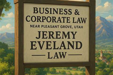 Business & Corporate Law near Pleasant Grove UT