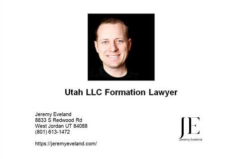 Utah LLC Formation Lawyer