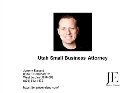 Utah Small Business Attorney