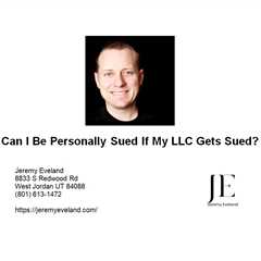 Can I Be Personally Sued If My LLC Gets Sued?